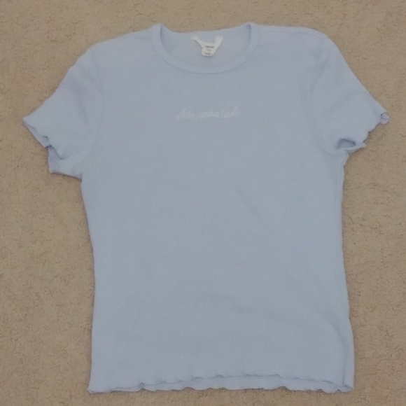 🔥3 for 25 Bluenotes Aeropostale kids ribbed tee🔥 - Picture 2 of 13